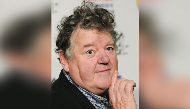 British actor and comedian Robbie Coltrane.