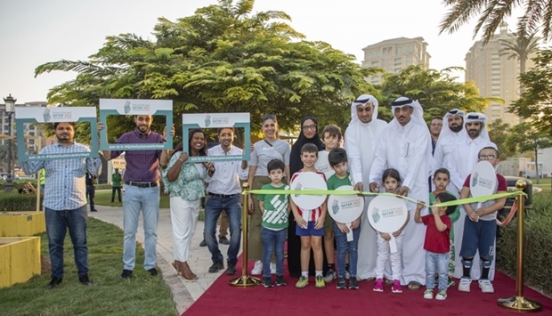 Inauguration of The Pearl Island's community garden