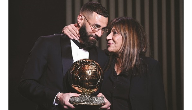 Real Madrid And France Star Karim Benzema Wins Ballon d'Or