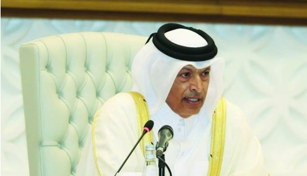 HE the Speaker of the Shura Council Hassan bin Abdullah al-Ghanim