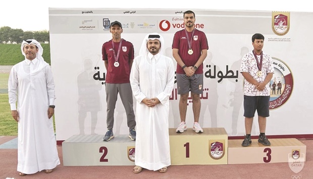 QOC President HE Sheikh Joaan bin Hamad al-Thani crowned the winners of HH The Amir Cup Shooting Championship.