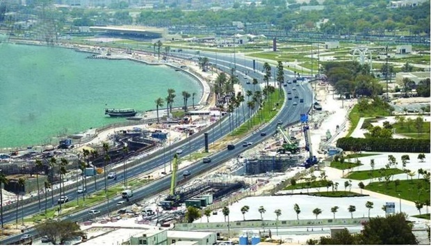 Corniche road. File picture