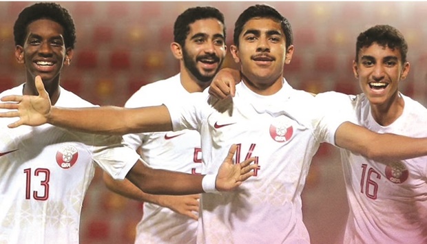 Qatar advanced to the AFC U17 Asian Cup 2023 after a 4-1 victory over Lebanon confirmed them as winners of Group C of the Qualifiers in Muscat on Sunday.