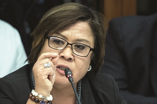 Graft Charges Filed Against De Lima - Gulf Times