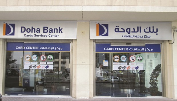 Doha Bank branch at City Center.