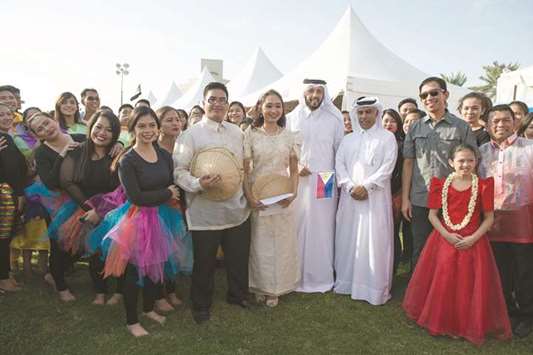 Performers at the MIA Park