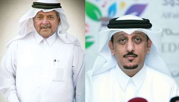 HE Sheikh Faisal and al-Yafei: Focus on sustainable development.