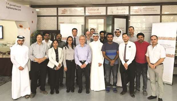 Engineering faculty and staff members alongside representatives from consultancies, contractors, and the Ministry of Interior and the Ministry of Transport and Communications attended the workshop.