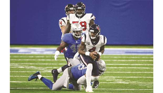 Energized Texans feast on Detroit Lions on Thanksgiving Day