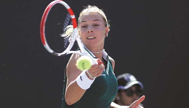 Kontaveit Crushes Pliskova, Muguruza Stays Alive - Gulf Times