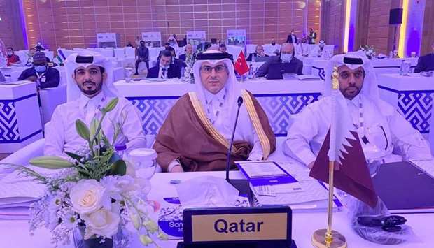 Qatari delegation was represented in the meeting by assistant Chairman of Qatar General Organization for Standards and Metrology (QS) Eng. Nawaf Ibrahim Al Hamad Al Mana.