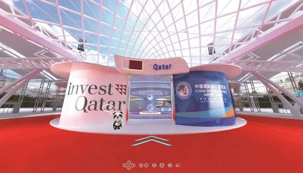 Qatar Pavilion at 4th CIIE.