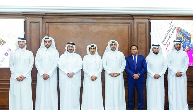 Qatar Chamber general manager Saleh bin Hamad al-Sharqi joined the distinguished group of sponsors of the u2018Qatar Economic & Commercial Activities Guide 2022u2019 during the launch ceremony held in Doha recently.