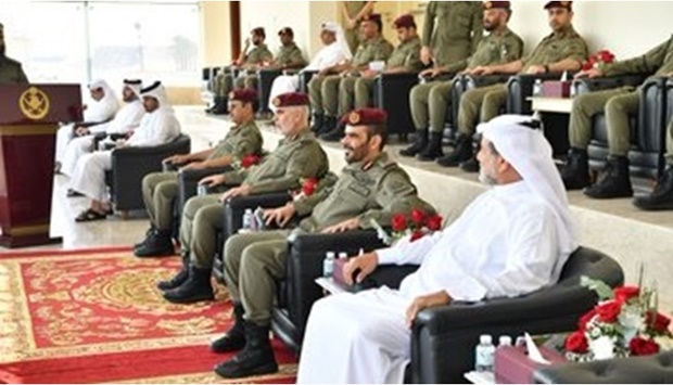 Amiri Guard Commander Lieutenant-General Hazza bin Khalil Al Shahwani inaugurated Tuesday morning the Barzan stud (Abu Fas Camp) for purebred Arabian horses.