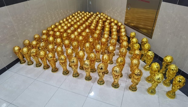 Counterfeit FIFA World Cup trophies