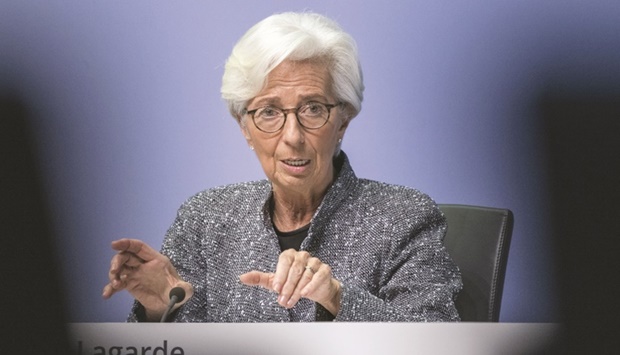 Christine Lagarde, European Central Bank president.