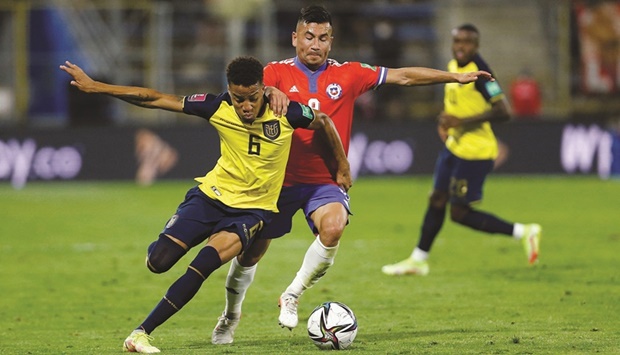 Court of Arbitration for Sport (CAS) yesterday upheld Ecuadoru2019s qualification which had been contested by Chile and Peru over the eligibility of their defender Byron Castillo (left).