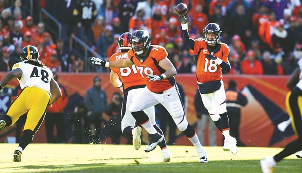 Manning leads Broncos past gritty Steelers 23-16