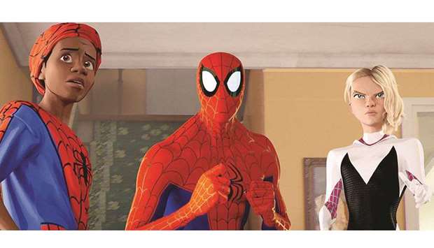 ACCLAIMED: With Spider-Man: Into the Spider-Verse, Sony Pictures Animation is in the unusual position of front-runner.