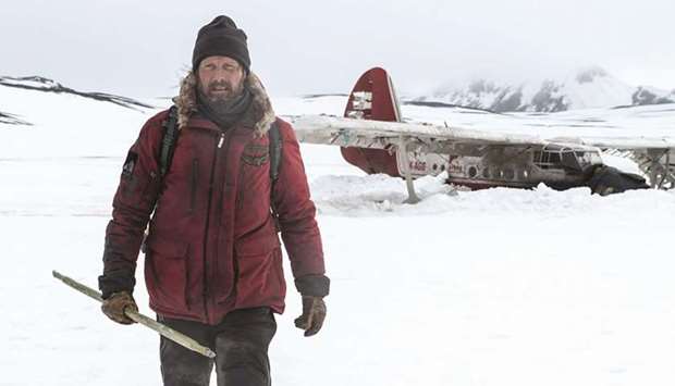COMING ALIVE: Mads Mikkelsen plays main role in his new survival movie Arctic.