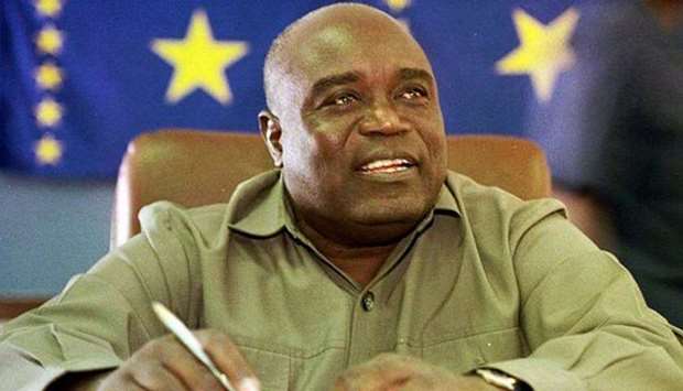 Laurent Kabila was shot and killed by a bodyguard in his palace in January 2001