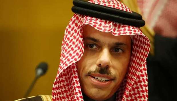 Saudi Foreign Minister Faisal bin Farhan