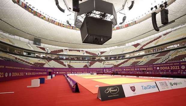 Lusail Multipurpose Hall wears new look ahead of IJF Masters Doha 2021 ...