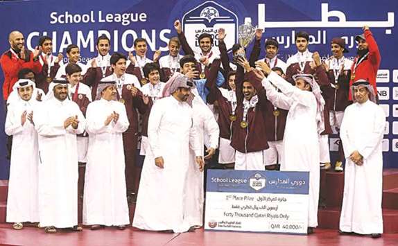 Ahmed Bin Hanbal High School won the 2016-17 edition of the tournament.