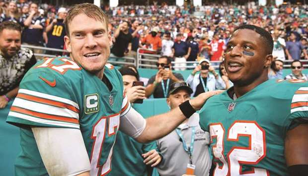 Dolphins stun Pats; Chiefs, Saints win - Gulf Times