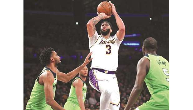 Three games left in season after Lakers fall to Timberwolves