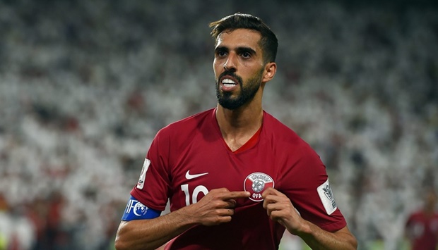 Qatar Captain Hassan al-Haydos.