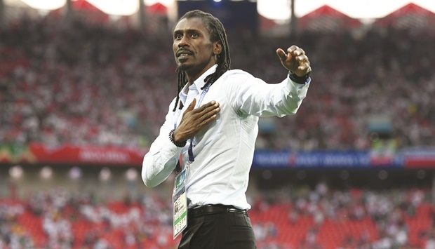 Senegal coach Aliou Cisse