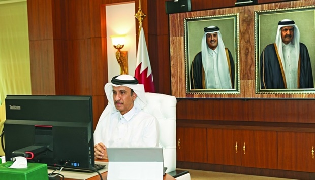 The State of Qatar was represented in the meeting by HE President of the General Authority of Customs Ahmed bin Abdullah Al Jamal, and a number of directors of departments in the Authority.