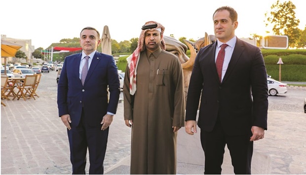 Azerbaijan's Minister of Culture Anar Karimov, ambassador to Qatar Rashad Ismayilov and a number of other dignitaries were present.