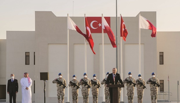 The visit comes on the sidelines of Erdogan's participation in the 7th Session of Qatar-Turkey Supreme Strategic Committee held yesterday in Doha.