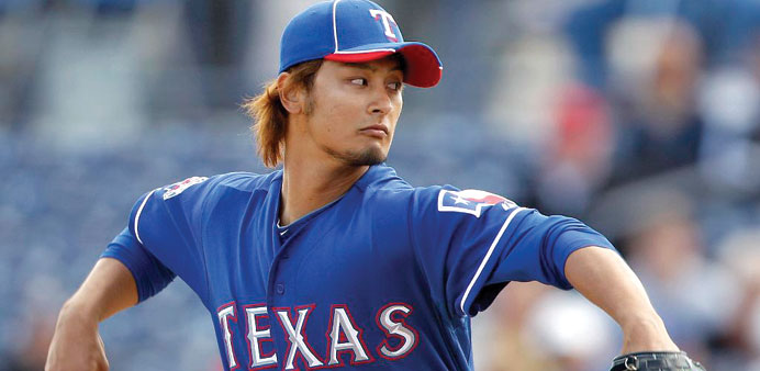 Red Sox nearly no-hit by Darvish in loss at Texas