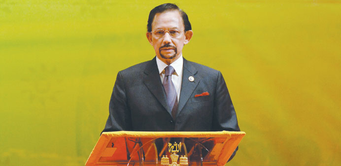 Sultan Hassanal Bolkiah: new law