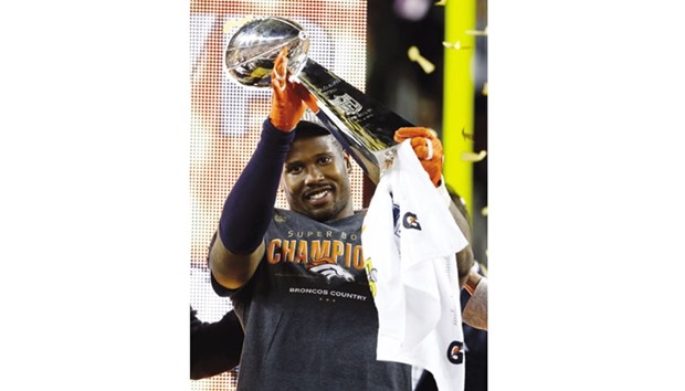 Broncos' Von Miller named MVP of Super Bowl 50 - Gulf Times