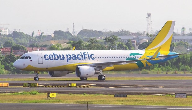 Cebu Pacific has a fleet of 58 aircraft.