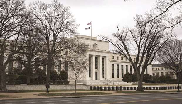 The US Federal Reserve building in Washington, DC. After a week in which the bond market shifted to betting that an interest-rate cut is the Fedu2019s likely next move, traders still see plenty of room for debate.