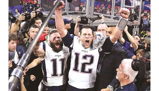 Brady wins sixth Super Bowl as Patriots out-muscle Rams