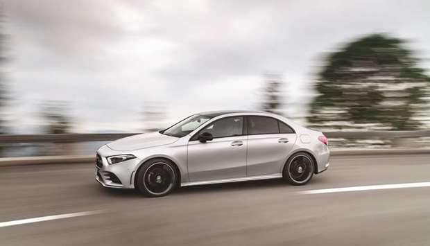 The new A-Class Sedan is fitted with some of the highest levels of active safety in its segment.