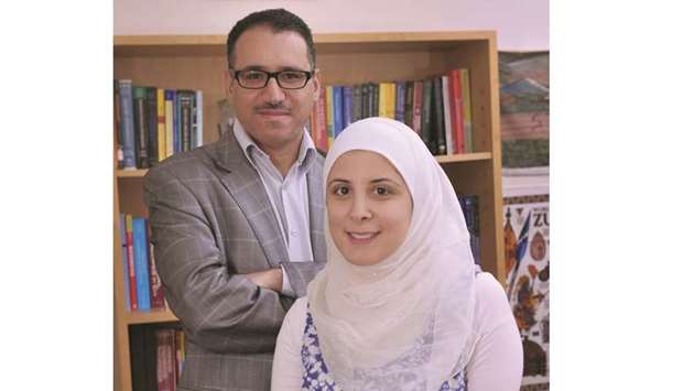 Dr Laith Abu-Raddad and Hiam Chemaitelly