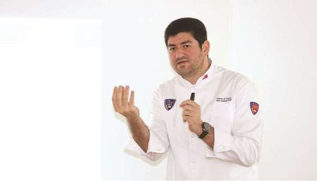 Chef Antonio El Khoury, director, Culinary Programs (Mena) for the USA Cheese Guild.