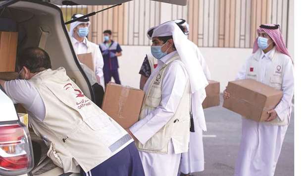 More than 1,300 expat families were benefited by QC food baskets.