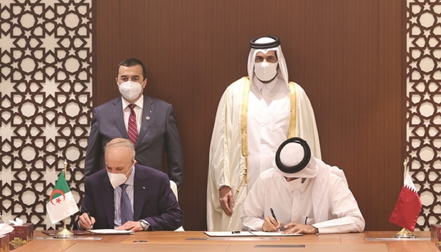 From the Qatari side, the MoU was signed by Khalid bin Ahmed al-Obaidli, chief executive officer of Qatar Mining, while from the Algerian side, it was signed by Dr Mustafa Boutoura, Algeriau2019s ambassador to the State of Qatar.