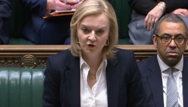 UK Foreign Secretary Liz Truss