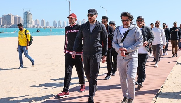 The activities organised by the MoCI included sports competitions in beach volleyball and physical fitness exercises, which were supervised by specialised coaches.