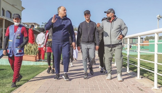 The Armed Forces organised several sports activities within the framework of the National Sport Day activities with the participation of HE Deputy Prime Minister and Minister of State for Defense Affairs Dr Khalid bin Mohamed al-Attiyah.