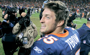 Tim Tebow: the evangelical Christian footballer who is God's gift